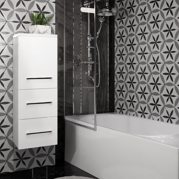 Пенал Opadiris Арабеско, цвет белый, универсальный, 00-00006361 Пенал Opadiris Арабеско, цвет белый, универсальный, 00-00006361