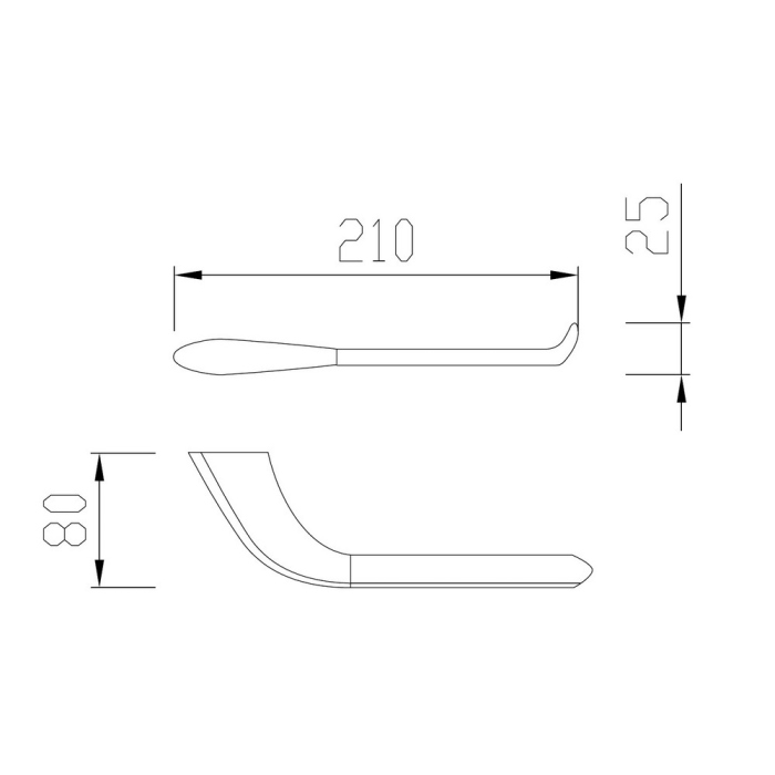 Бумагодержатель ABBER Nord AA1531NG никель