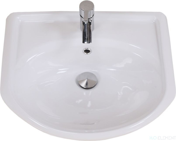 Тумба с раковиной 1 Orange Кларис 55 белая