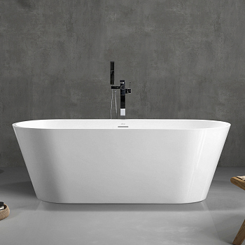 Акриловая ванна ABBER AB9320-1.6 белая