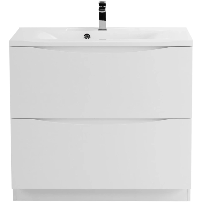 Belbagno База под раковину напольная с двумя выкатными ящиками, MARINO-900-2C-PIA-BL-P