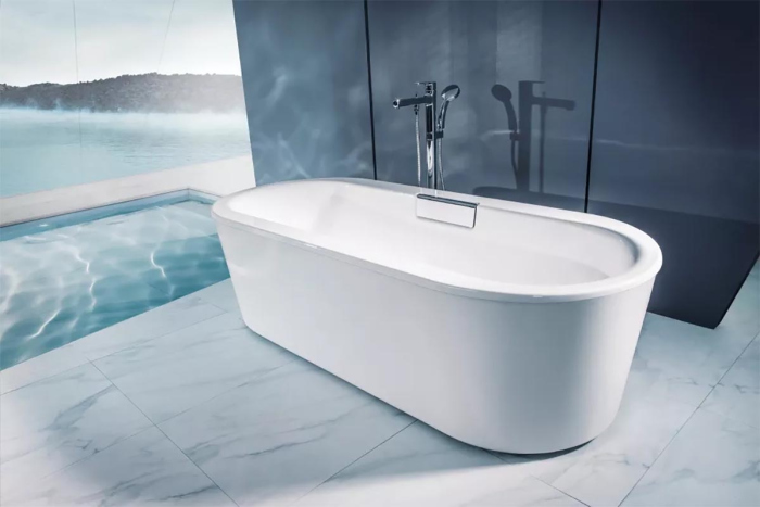 6D064-00 VOLUTE Чугунная ванна VOLUTE, 180*80, белая