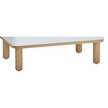 Комплект ножек для мебели Sento ( 4 шт ), цвет светлый дуб Комплект ножек для мебели Sento ( 4 шт ), цвет светлый дуб