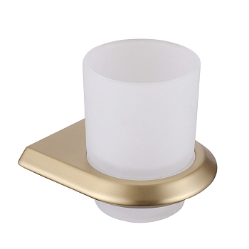 Стакан для зубных щеток ABBER Nord AA1556G золото матовое