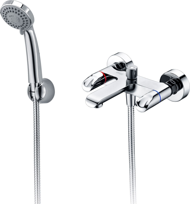 Смеситель Wasserkraft Lossa 1201 для ванны с душем