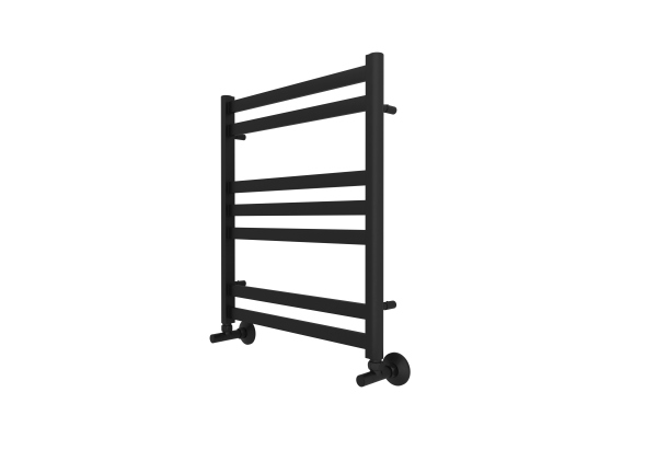 Полотенцесушитель водяной Aquatek (Акватек) Сириус П7 500х600 мм, черный, AQ DP0760BL