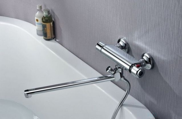 Смеситель Lemark Thermo LM7734C универсальный, термостатический, хром