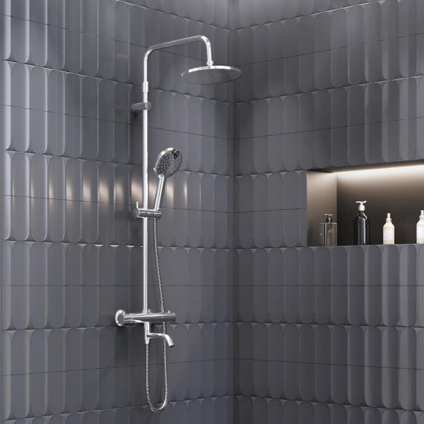 Душевая система c термостатом Damixa Jupiter, 977810000