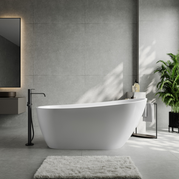 Акриловая ванна ABBER AB9501 белая