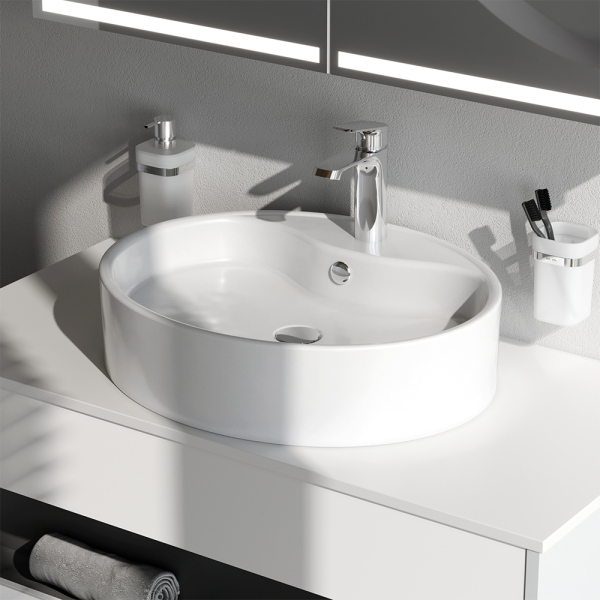 Накладная раковина AM.PM Func, M8FWCC20561WG