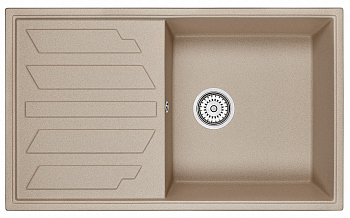 Кухонная мойка GRANULA (8601, ПЕСОК )