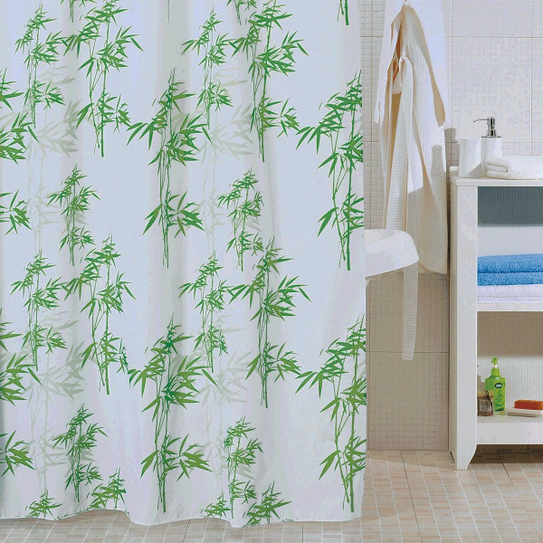 Штора для ванной Iddis Bamboo Leaf