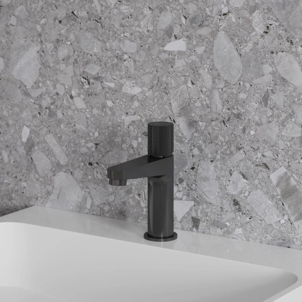 Смесители для ванны и раковины без донного клапана Omnires Contour CT8037/1AT+CT8010AT