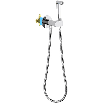 Гигиенический душ со смесителем Aquatek Оберон AQ1024CR Хром