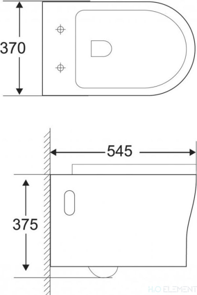 Унитаз подвесной BelBagno Ancona BB1224CHR безободковый