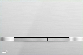Клавиша смыва Alcaplast Stripe Inox