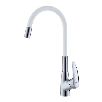 Смеситель Lemark Linara LM0415C-White для кухни Смеситель Lemark Linara LM0415C-White для кухни