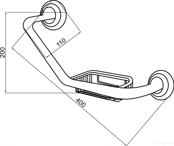 Поручень Boheme Imperiale 10422