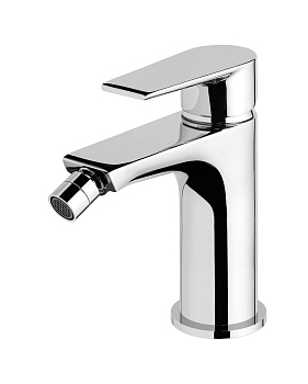 NAUTIC-BS1-BIO Смеситель для биде однорычажный, с донным клапаном, исполнение белый матовый