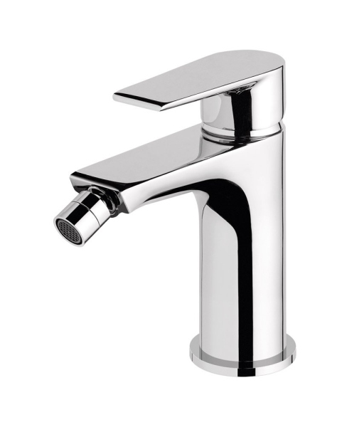 NAUTIC-BS1-BIO Смеситель для биде однорычажный, с донным клапаном, исполнение белый матовый