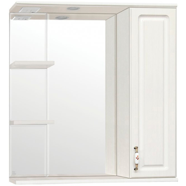 Зеркало-шкаф Style Line Олеандр-2 75/С, ЛС-00000203 Зеркало-шкаф Style Line Олеандр-2 75/С, ЛС-00000203