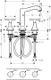 Смеситель Hansgrohe Metropol Classic 31307000 для раковины
