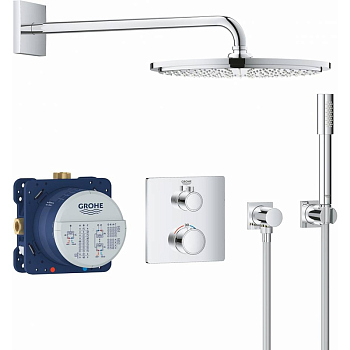 Душевой комплект Grohe Grohtherm 34730000 с термостатом