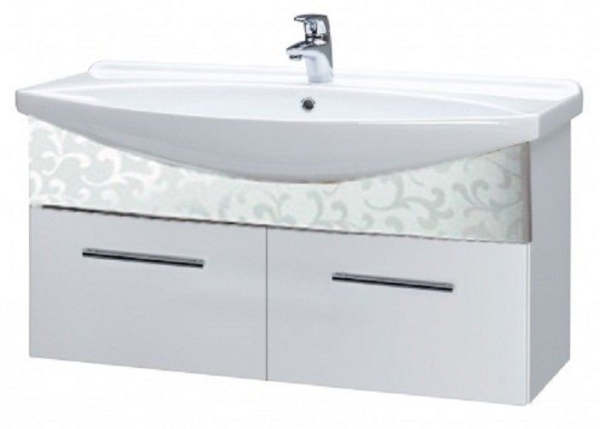 Тумба под раковину Dreja Ornament 50088 белая