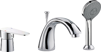 Смеситель 1 Orange Otto М22-333cr на борт ванны