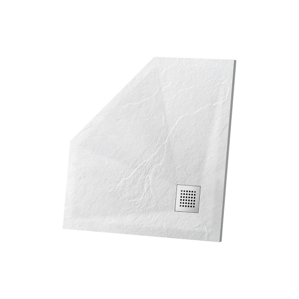 Поддон для душа Vincea из искусственного камня VST-4SP9090W, 900*900*25, белый матовый