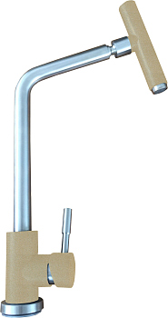 Смеситель Florentina FL-07 бежевый, для кухонной мойки