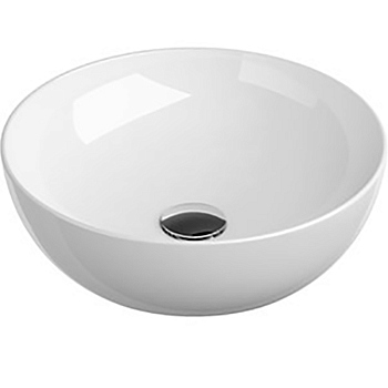 Умывальник UNI 400 B SLIM керамический белый