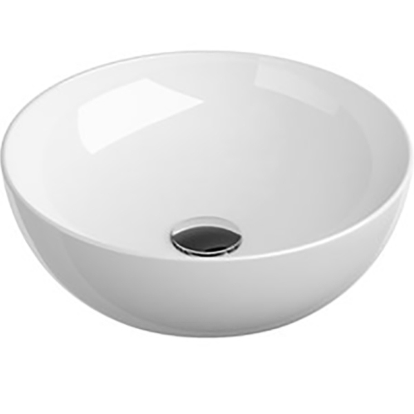 Умывальник UNI 400 B SLIM керамический белый