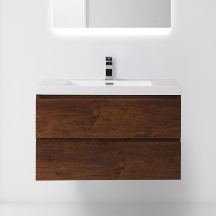 Тумба для комплекта BelBagno Luce 90 polissandro