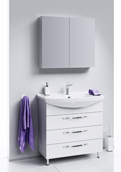 Напольная тумба без раковины AQWELLA 85см., Agr.01.08/3 Напольная тумба без раковины AQWELLA 85см., Agr.01.08/3