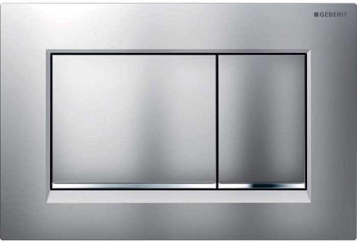 Кнопка смыва Geberit Sigma 30 115.883.JQ.1 хром матовый / хром глянцевый
