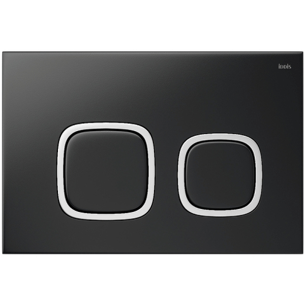 Клавиша смыва IDDIS чёрная Unifix 004 (UNI04BCi77)