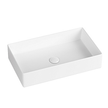 Раковина накладная ABBER Rechteck AC2220MW белая матовая