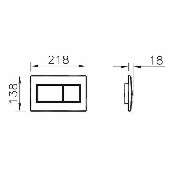 Комплект унитаз Vitra Zentrum 9012B003-7206 с инсталляцией