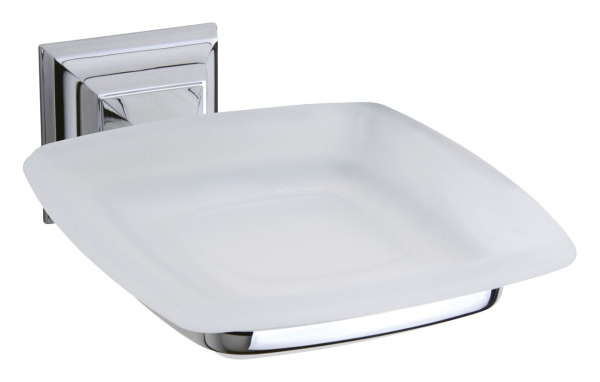 Мыльница ART&MAX ZOE AM-G-6834, Хром