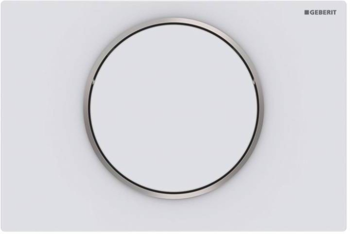 Смывная клавиша GEBERIT Sigma 10 115.758.JT.5 (не оставляет отпечатков пальцев)