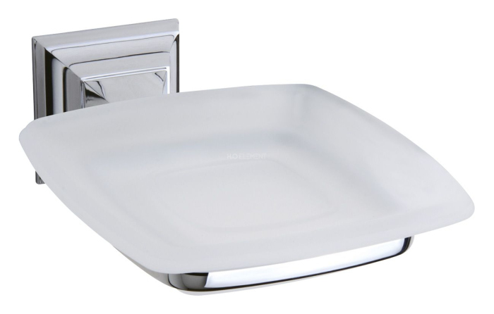 Мыльница ART&MAX ZOE AM-G-6834, Хром