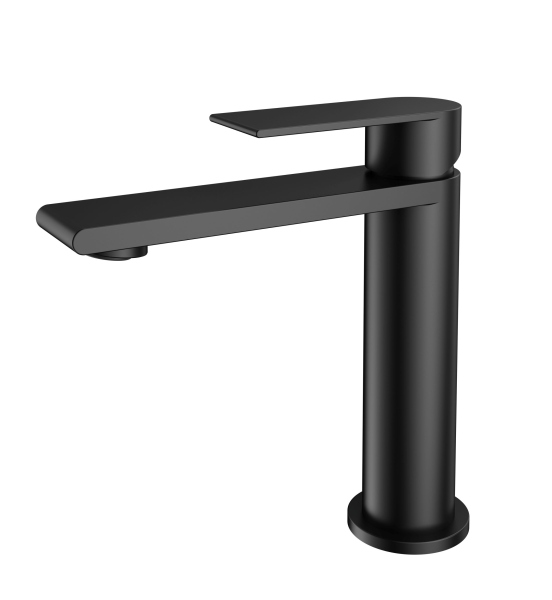 Смеситель для раковины Vincea Vogue (SS) VBF-2VS1MB однорычажный, черный матовый