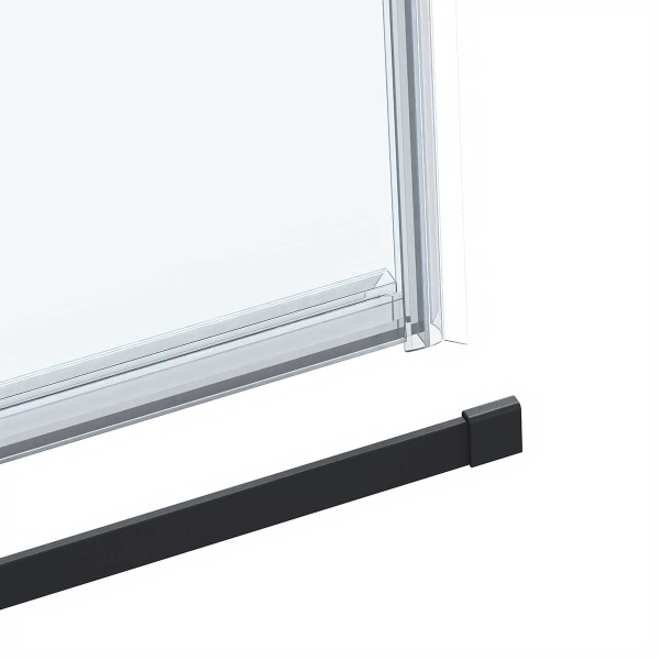 Душевая дверь Vincea Como Soft VDS-1CS140CLB, 1400, черный, стекло прозрачное Душевая дверь Vincea Como Soft VDS-1CS140CLB, 1400, черный, стекло прозрачное
