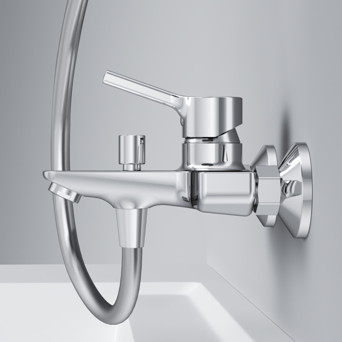 Смеситель AM.PM X-Joy S F85B10000 для ванны с душем