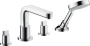 Смеситель Hansgrohe Metris S 31446000 на борт ванны