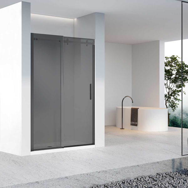 Душевая дверь Vincea Como-N VDS-4CN120CGB, 1200, черный, стекло тонированное Душевая дверь Vincea Como-N VDS-4CN120CGB, 1200, черный, стекло тонированное