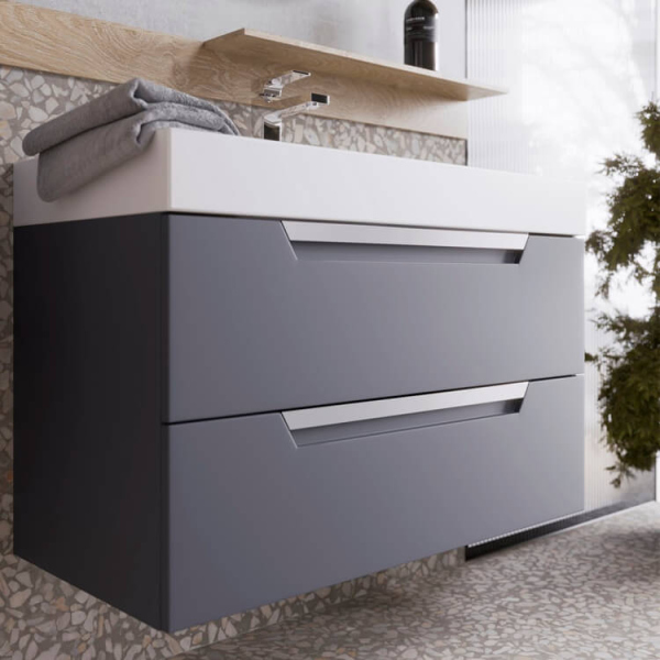 Подвесная тумба без раковины AQWELLA 90см., CUB0109GR