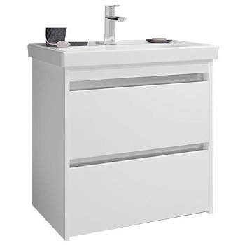 Тумба без раковины Opadiris Фреш 60, белый/белый (9003) (Раковина Opadiris FRAME), 00-00007085