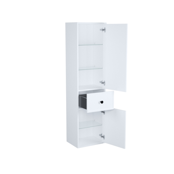 Пенал подвесной, 40 см, белый матовый, Torr, IDDIS (TOR40W0i97)